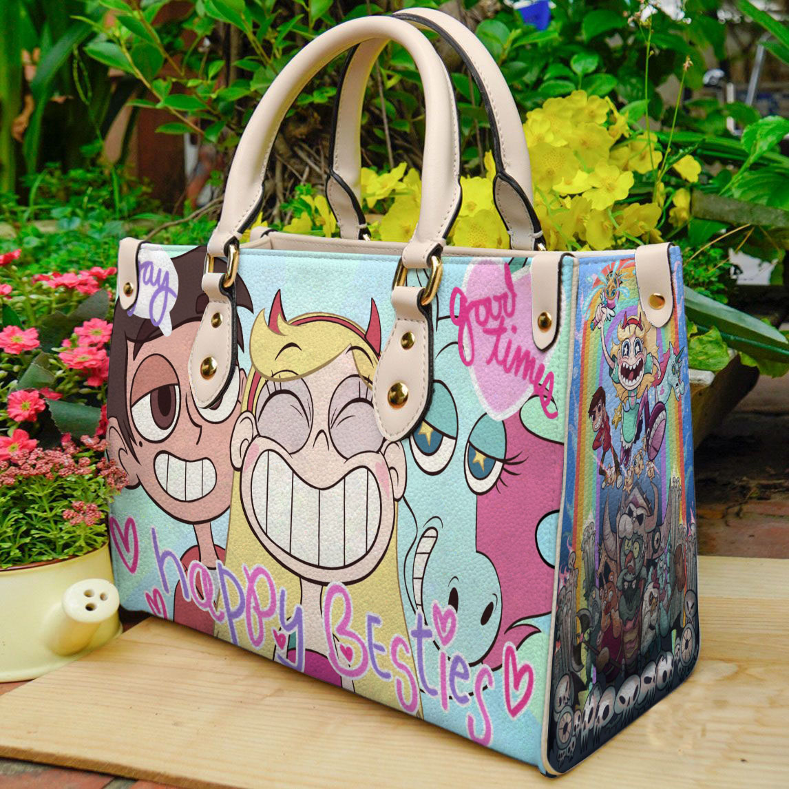 Star Vs. The Forces Leather Handbag 1 Star Vs. The Forces Leather Handbag