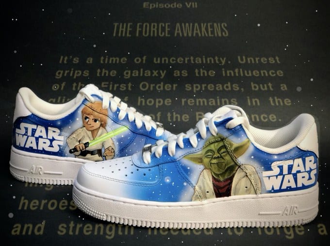 Star Wars 1 Air Force Shoes 1 Star Wars 1 Air Force Shoes