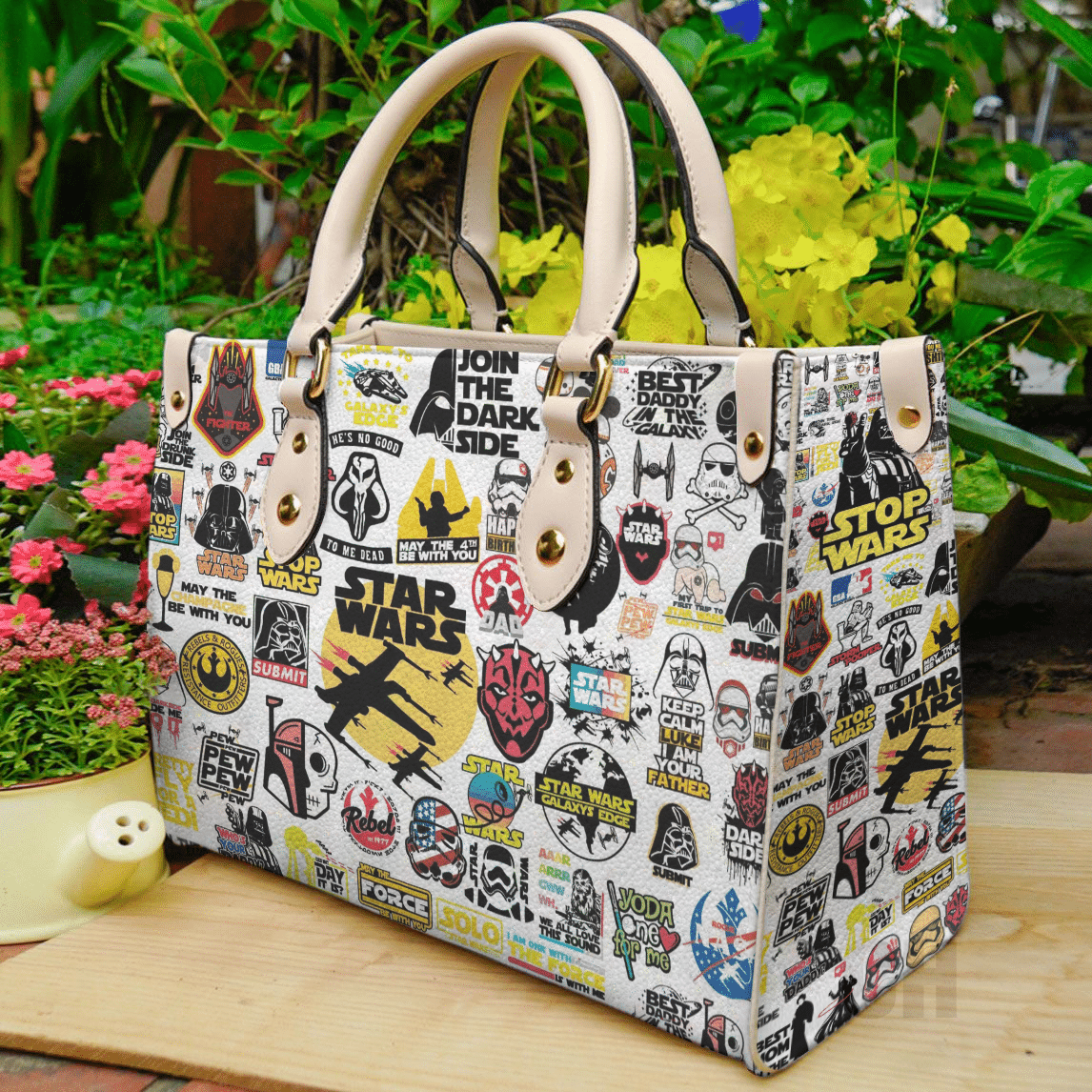 Star Wars Lover Leather Handbag 1 Star Wars Lover Leather Handbag