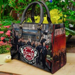 Station 19 Leather Handbag