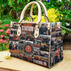 Station 19 Leather Handbag