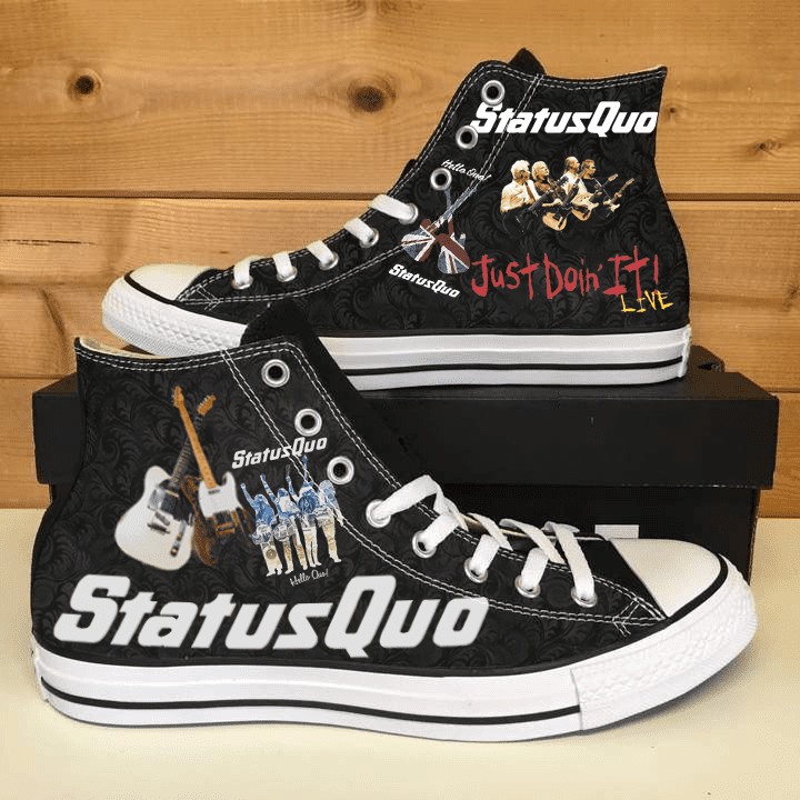 Status Quo High Top Shoes 1 Status Quo High Top Shoes