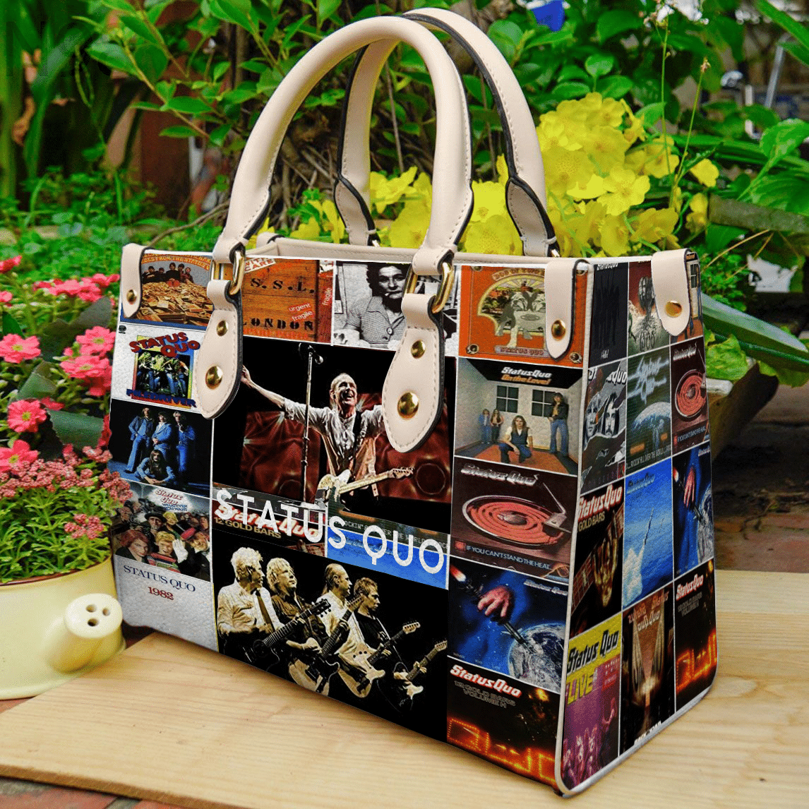 Status Quo Leather Handbag 1 Status Quo Leather Handbag
