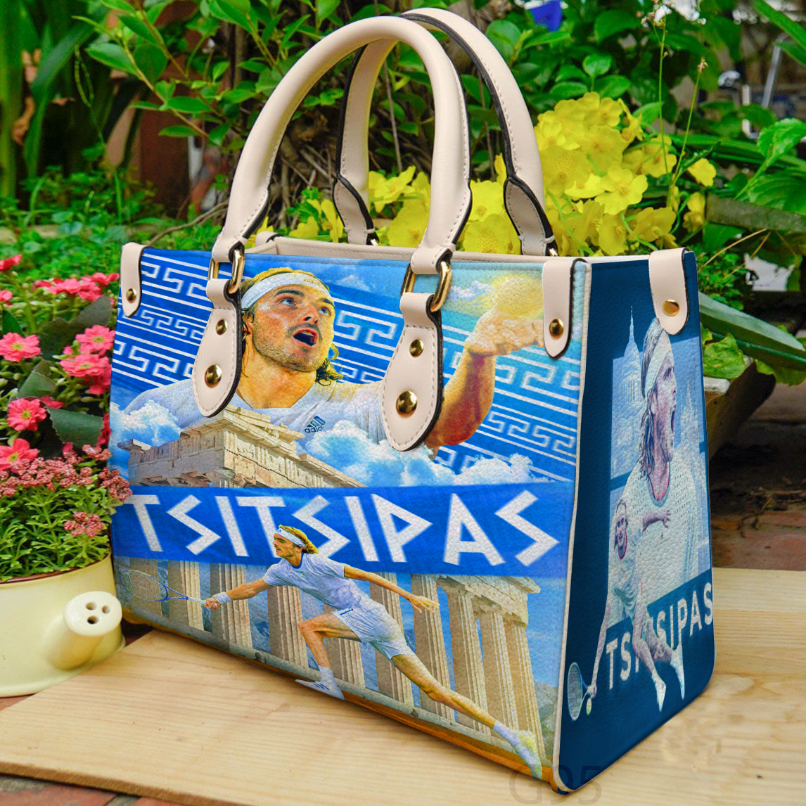 Stefanos Tsitsipas Leather Handbag 1 Stefanos Tsitsipas Leather Handbag
