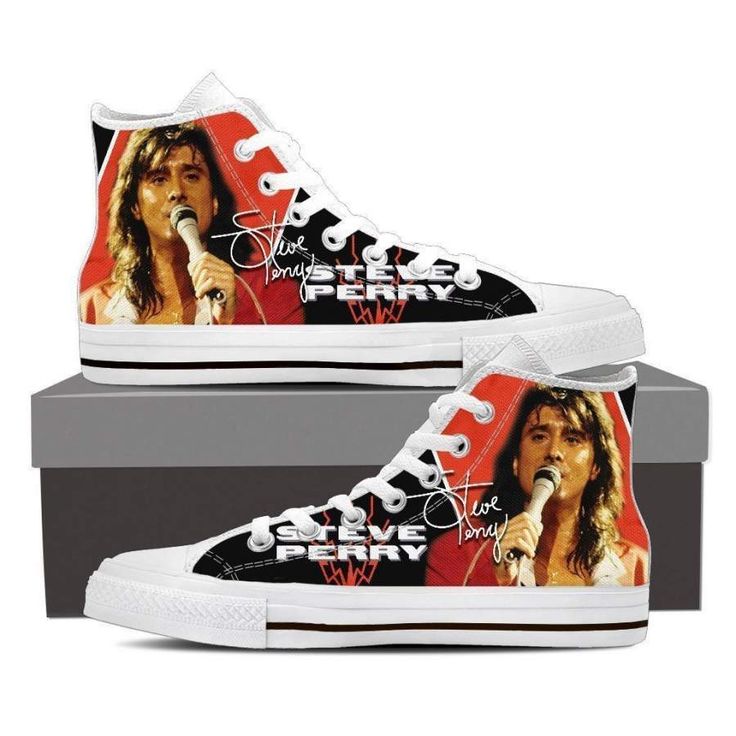 Steve Perry Journey High Top Shoes 1 Steve Perry Journey High Top Shoes