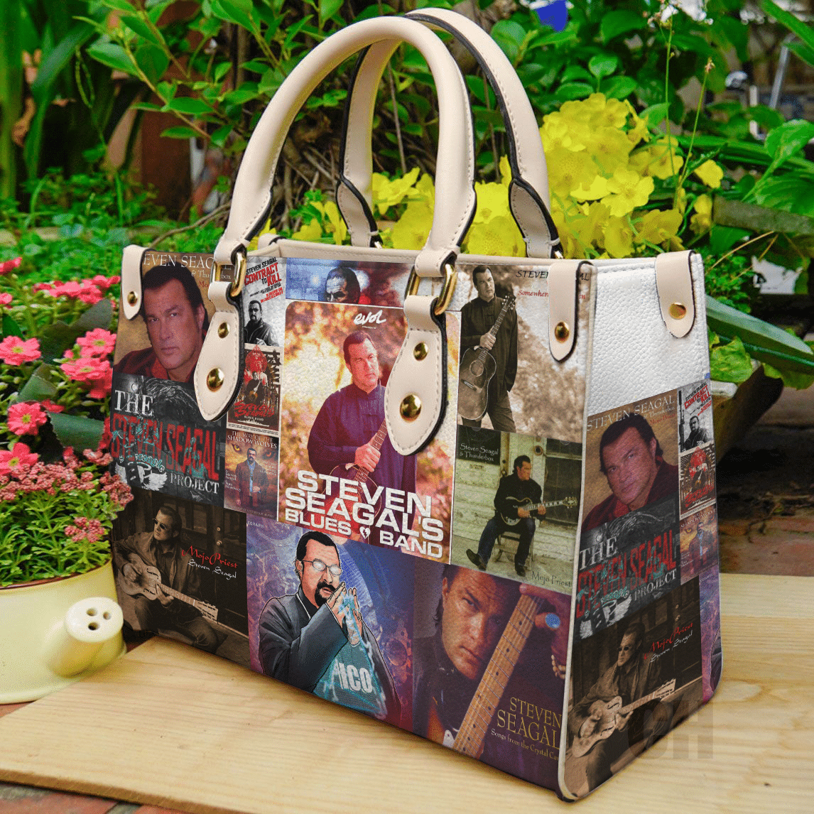 Steven Seagal Leather Handbag 1 Steven Seagal Leather Handbag