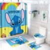 Stitch 1 Bathroom Shower Curtain