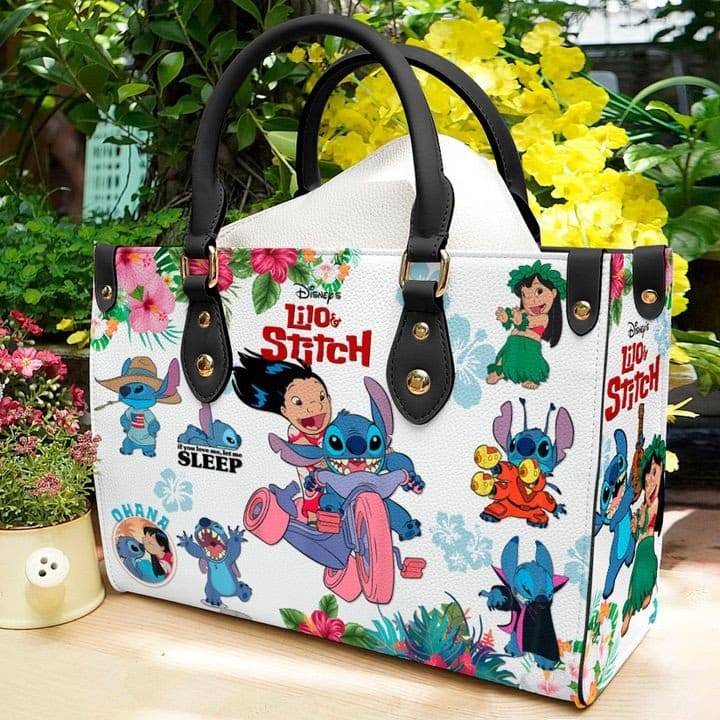 Stitch 2 Funny Lover Leather Handbag 1 Stitch 2 Funny Lover Leather Handbag