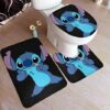 Stitch, Bath Mat Set Bathroom Shower Curtain
