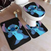 Stitch, Bath Mat Set Bathroom Shower Curtain
