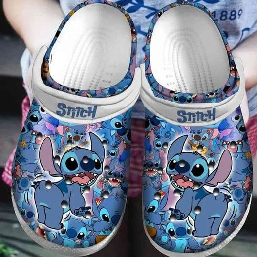 Stitch Funny Cute 1 Soft Clogs 1 Stitch Funny Cute 1 Soft Clogs