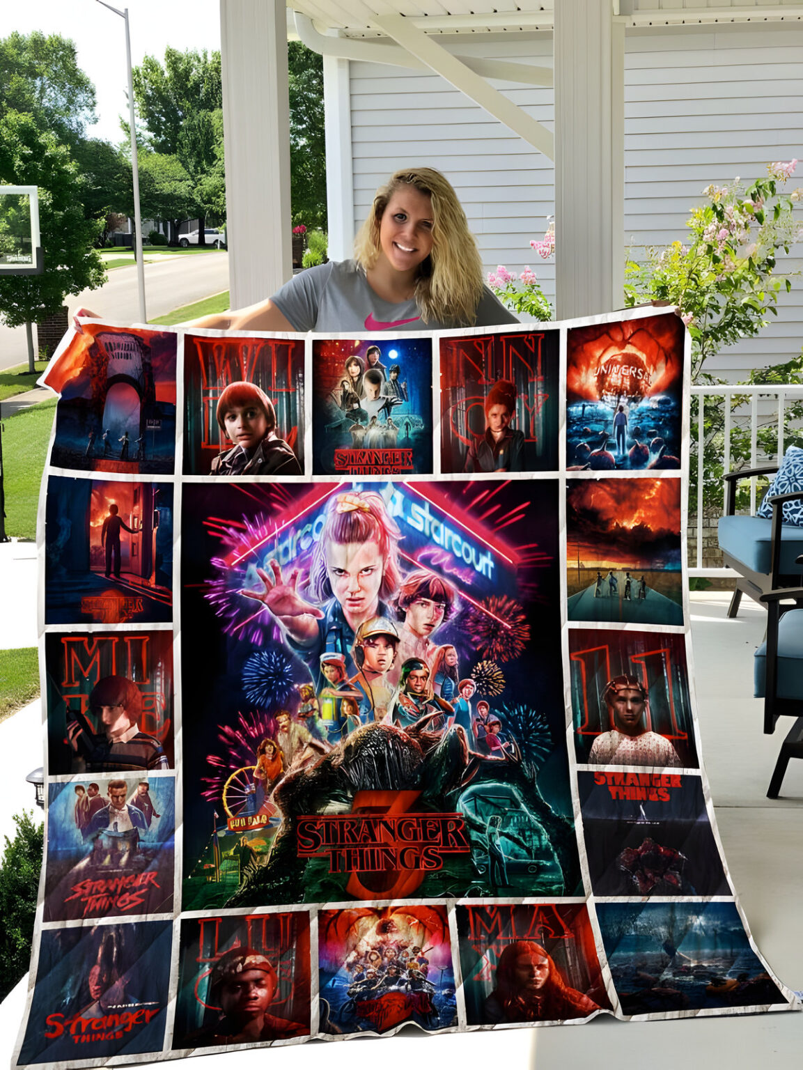 Stranger Things Show TV Blanket 1 Stranger Things Show TV Blanket
