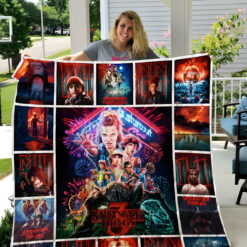 Stranger Things Show TV Blanket