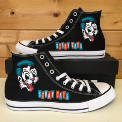Stray Cats High Top Shoes