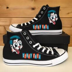 Stray Cats High Top Shoes