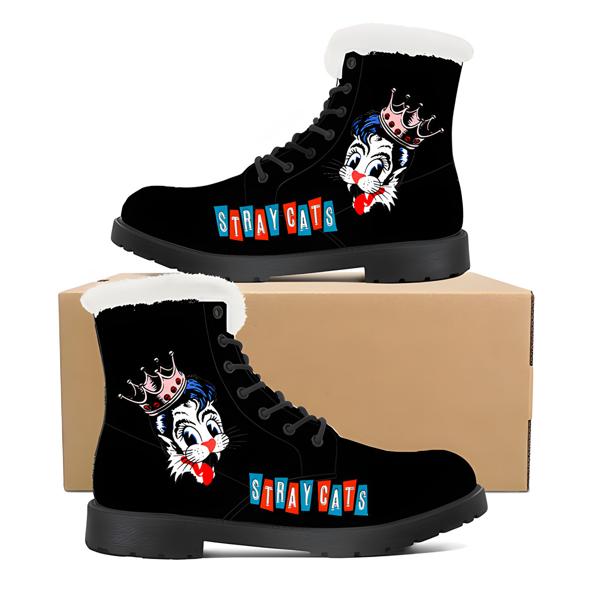 Stray Cats Leather Boots 1 Stray Cats Leather Boots