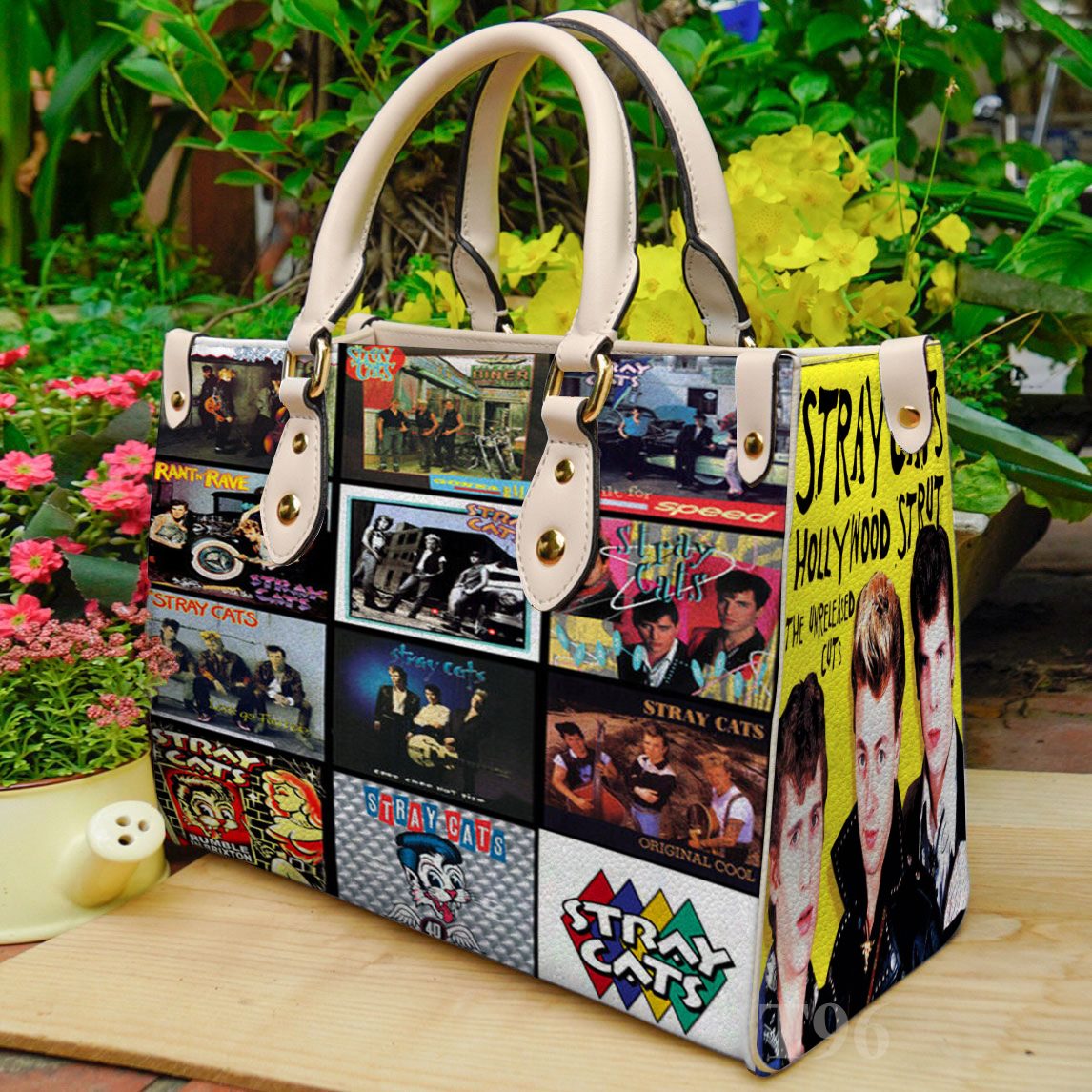 Stray Cats Leather Handbag 1 Stray Cats Leather Handbag