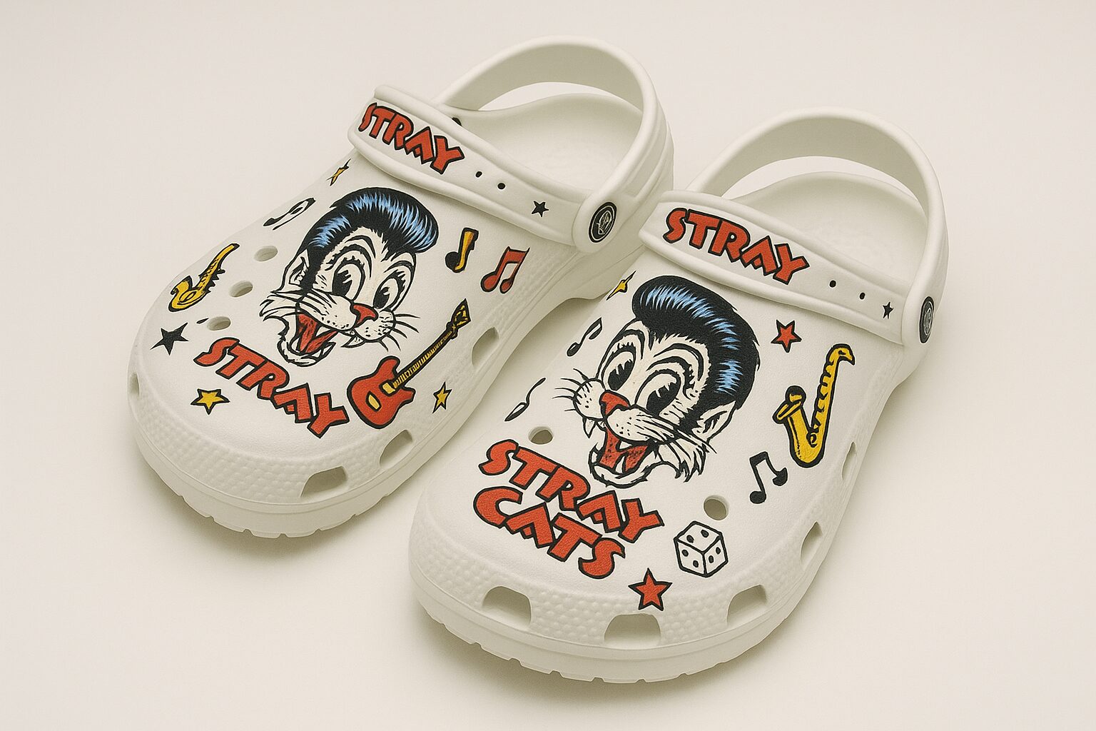 Stray Cats Soft Clogs 1 Stray Cats Soft Clogs