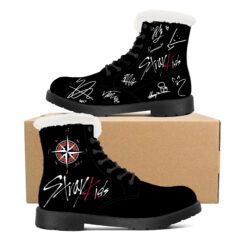 Stray Kids A1 Leather Boots