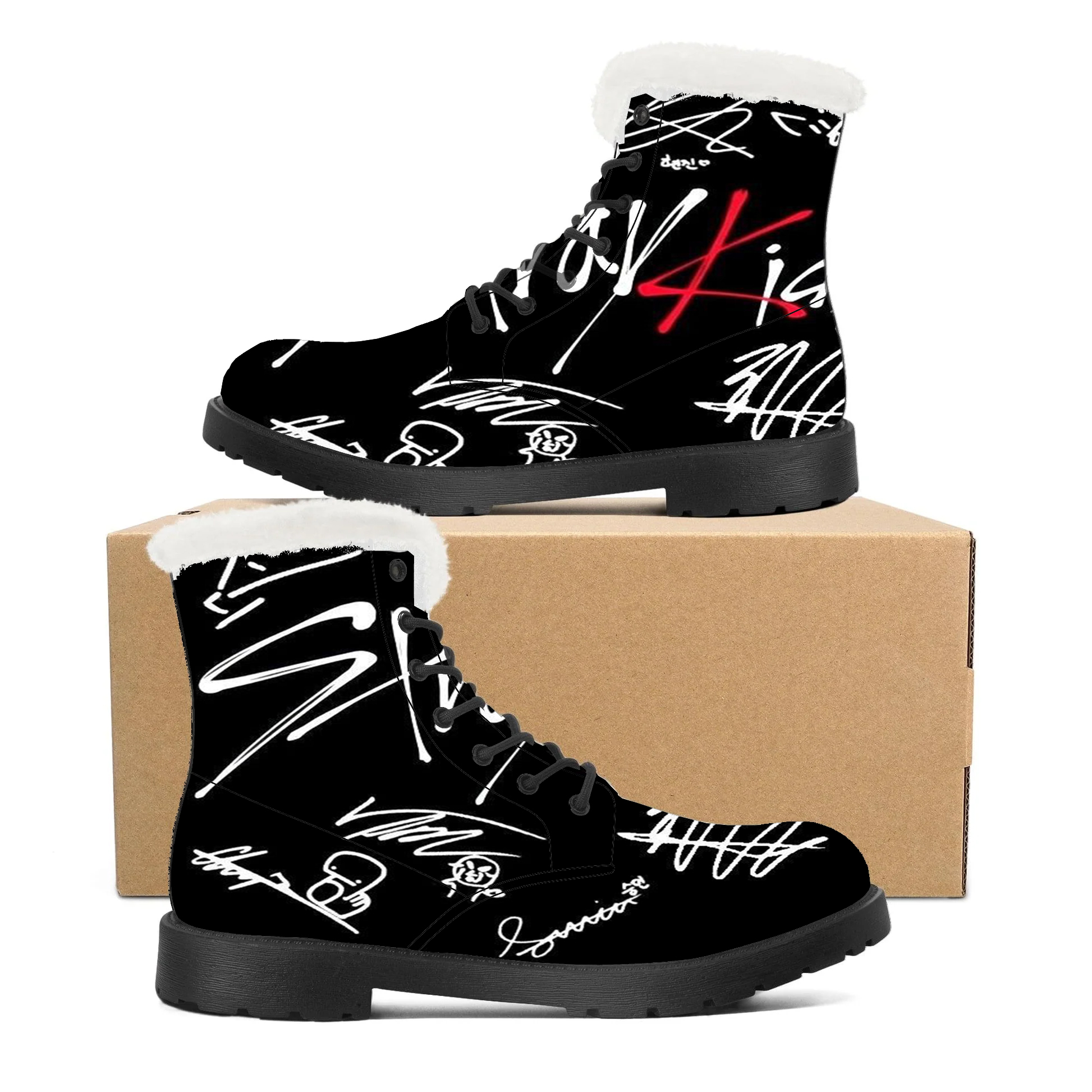 Stray Kids Leather Boots 1 Stray Kids Leather Boots