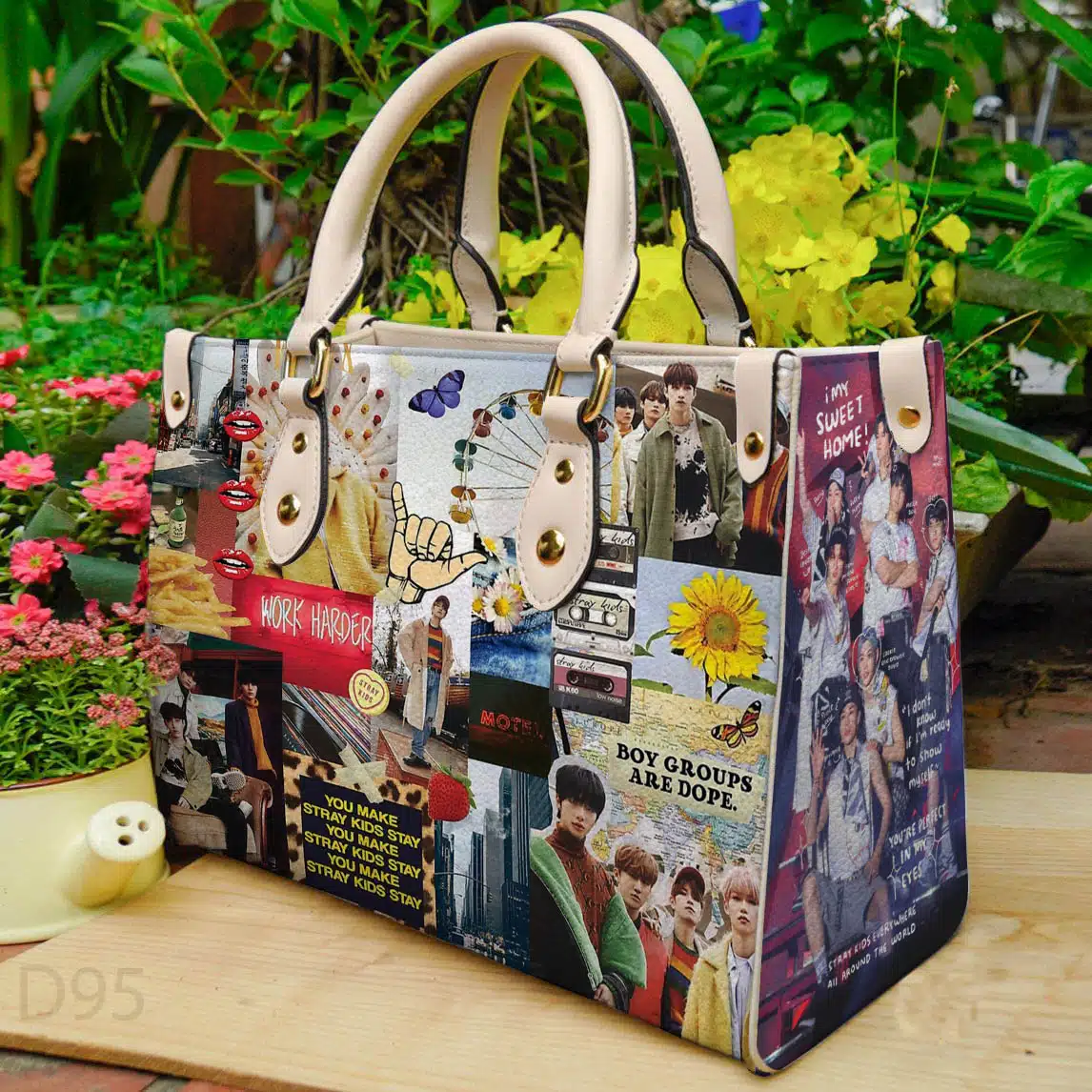 Stray Kids Leather Handbag 1 Stray Kids Leather Handbag