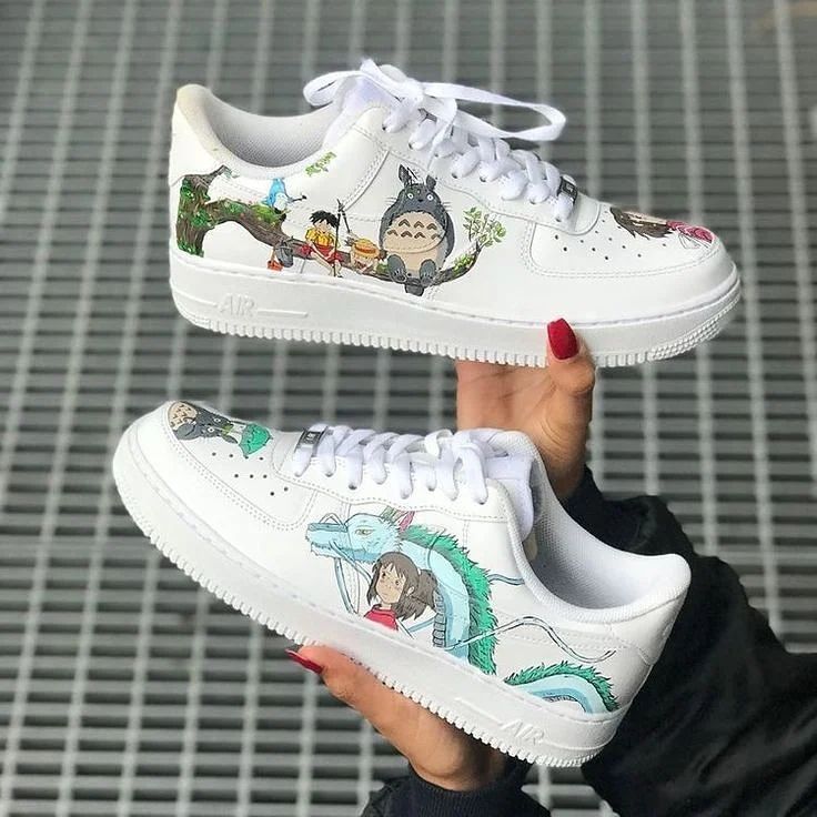 Studio Ghibli Love Air Force 1 Shoes 1 Studio Ghibli Love Air Force 1 Shoes