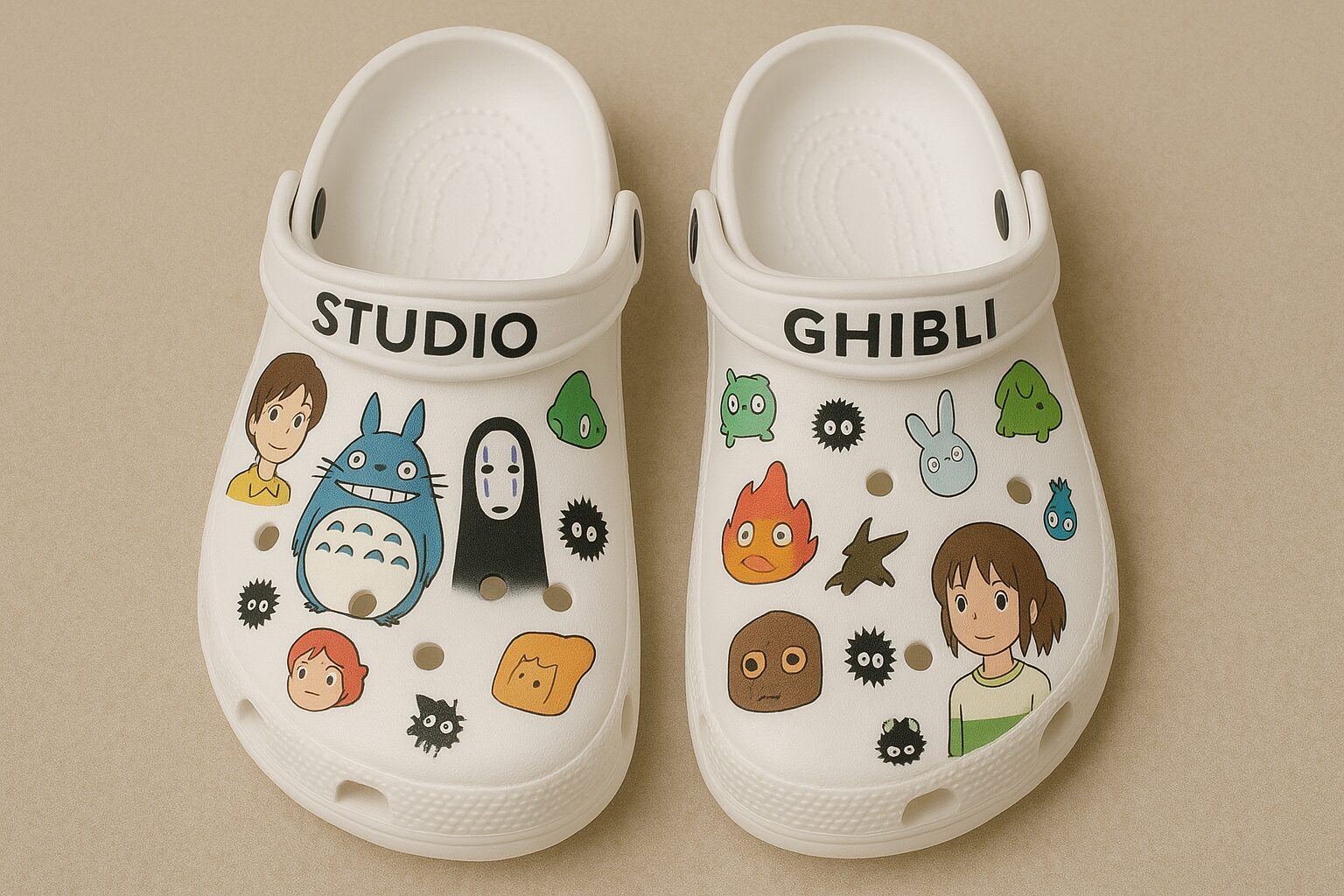 Studio Ghibli Soft Clogs 1 Studio Ghibli Soft Clogs