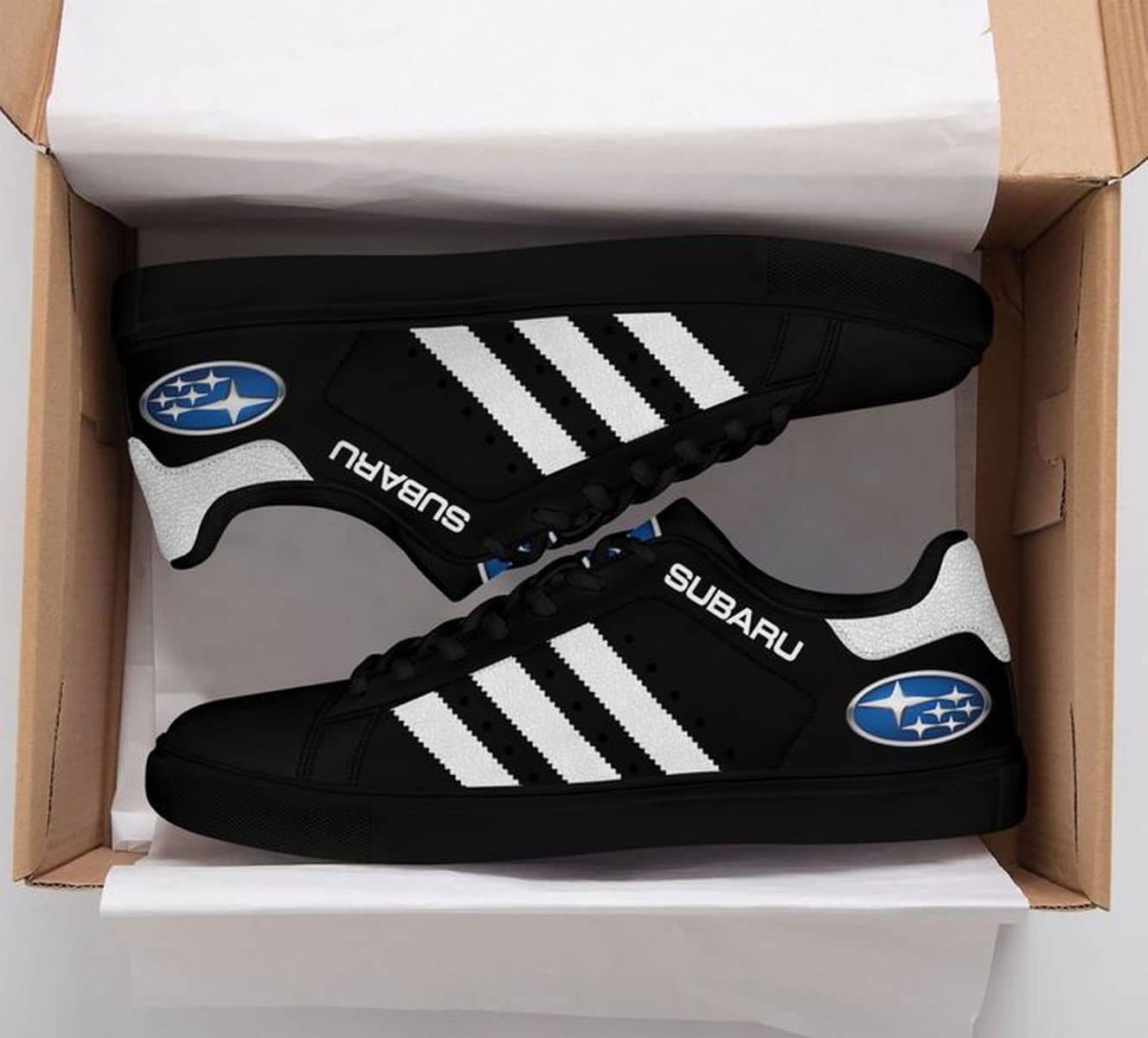 Subaru Black Stan Smith Shoes 1 Subaru Black Stan Smith Shoes