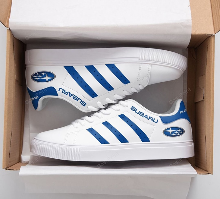 Subaru Blue Stan Smith Shoes 1 Subaru Blue Stan Smith Shoes