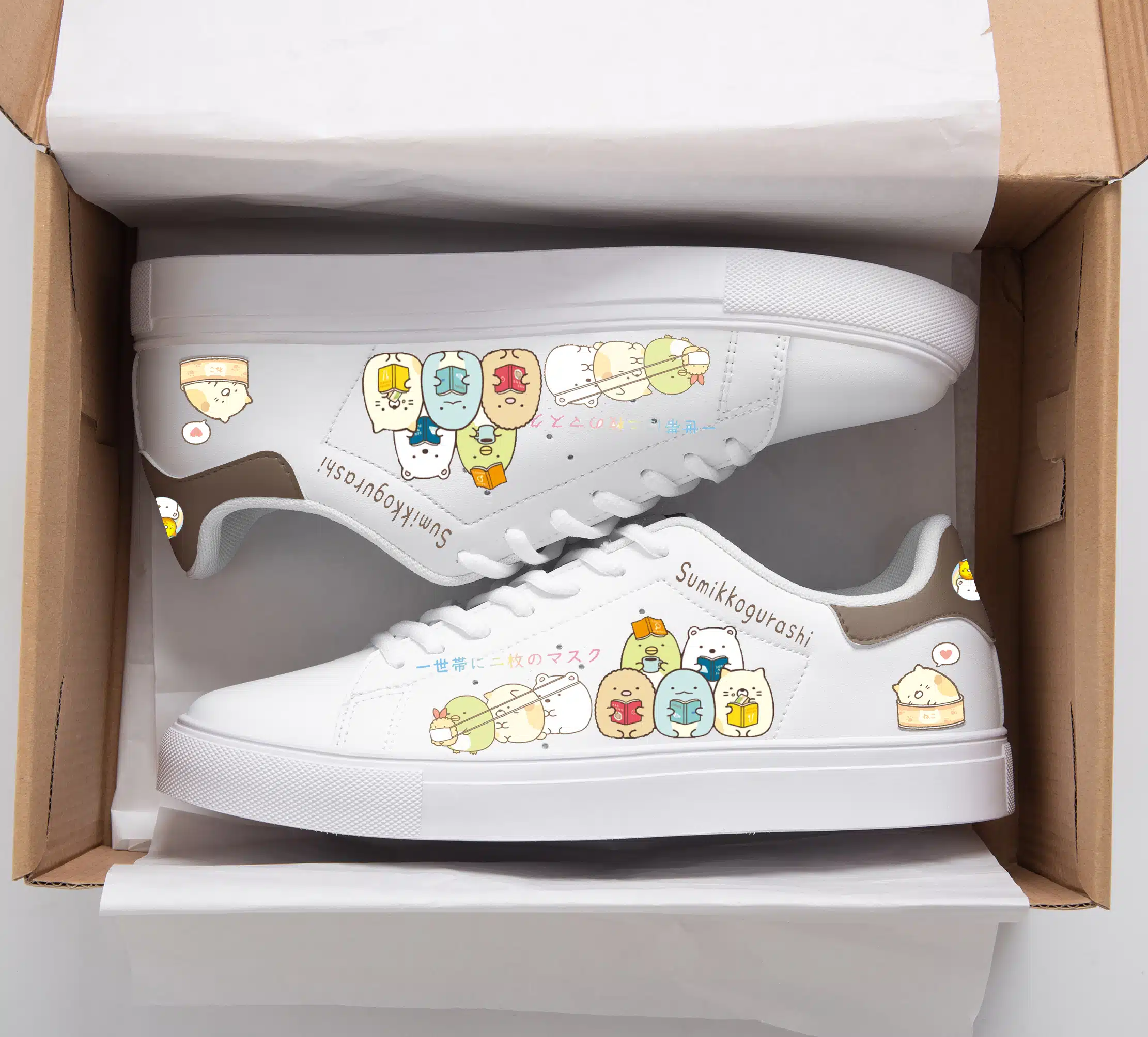 Sumikko Gurashi A1 Stan Smith Shoes 1 Sumikko Gurashi A1 Stan Smith Shoes