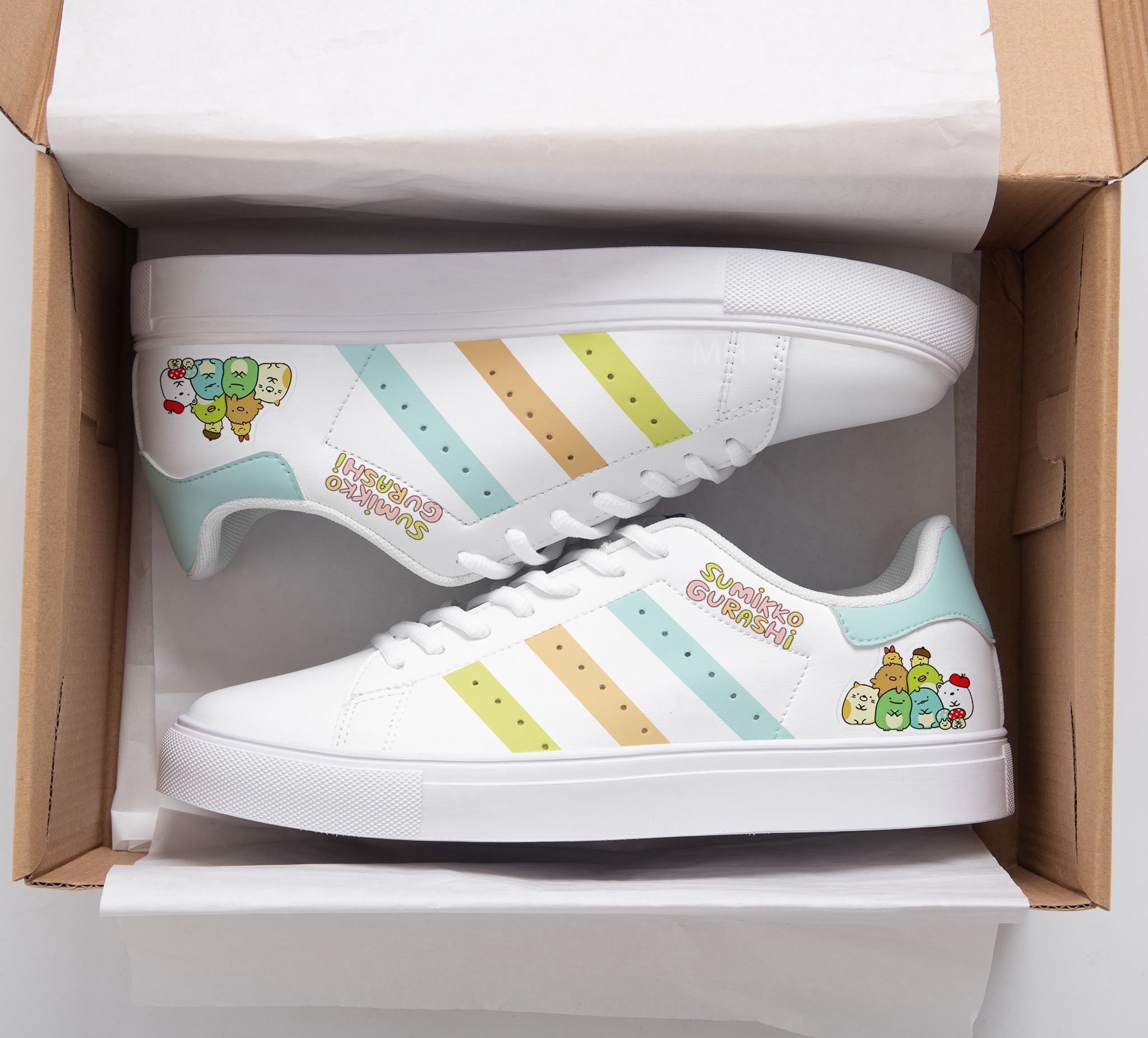 Sumikko Gurashi Stan Smith Shoes 1 Sumikko Gurashi Stan Smith Shoes