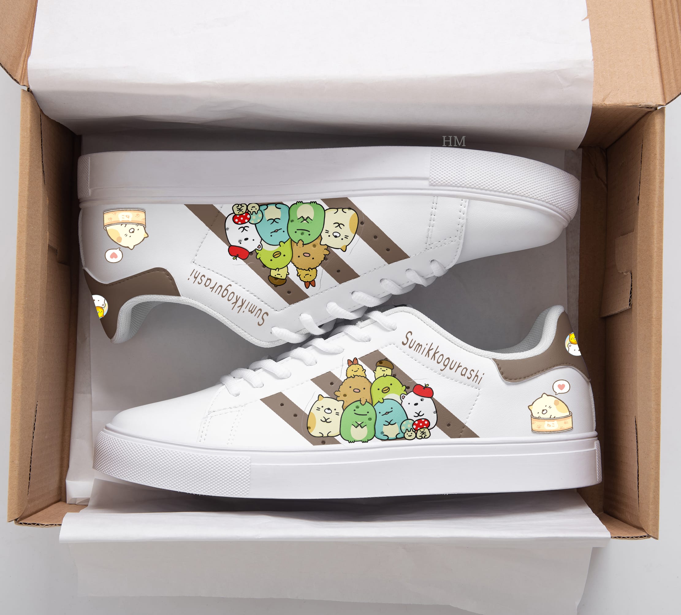 Sumikko Gurashi Stan Smith Shoes 1 Sumikko Gurashi Stan Smith Shoes