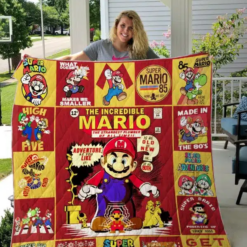 Super Mario Blanket
