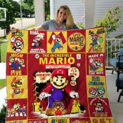 Super Mario Blanket