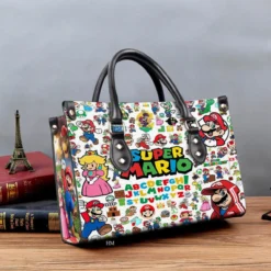 Super Mario Leather Handbag