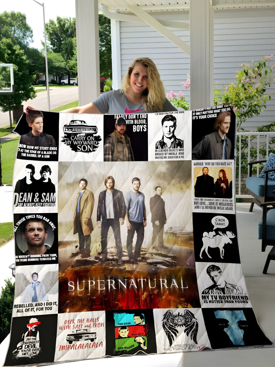 Supernatural Blanket 1 Supernatural Blanket
