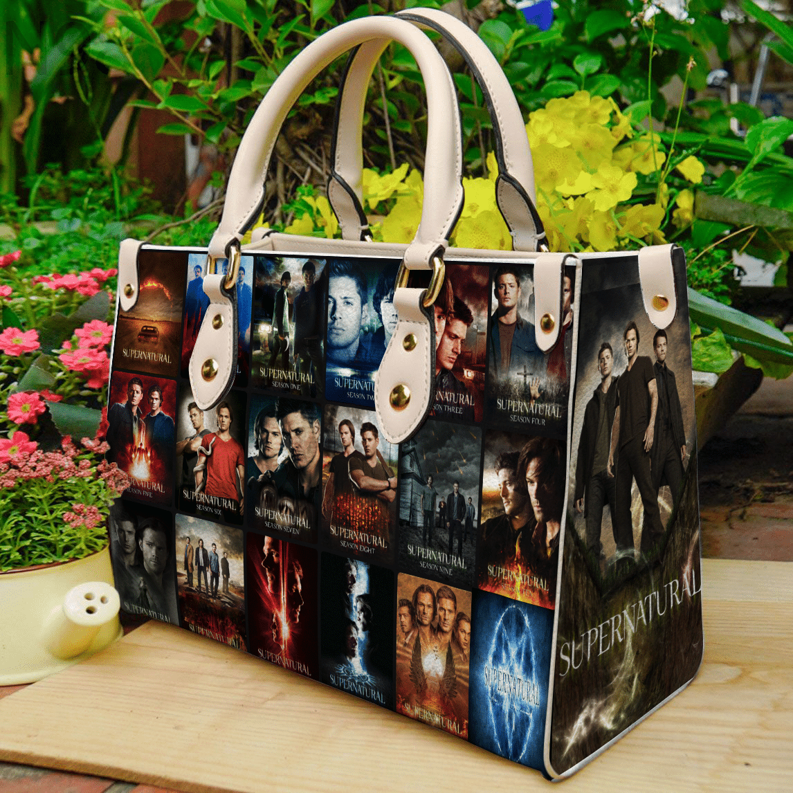 Supernatural Lover Leather Handbag 1 Supernatural Lover Leather Handbag
