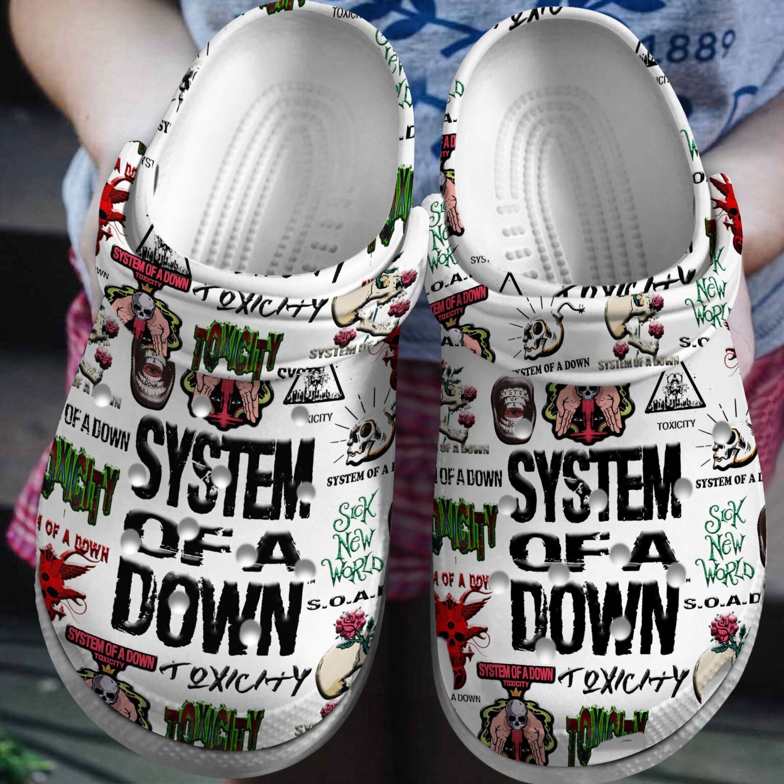 System Of A Down Soft Clogs 1 System Of A Down Soft Clogs
