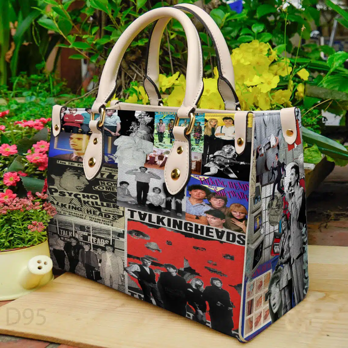 Talking Heads Leather Handbag 1 Talking Heads Leather Handbag