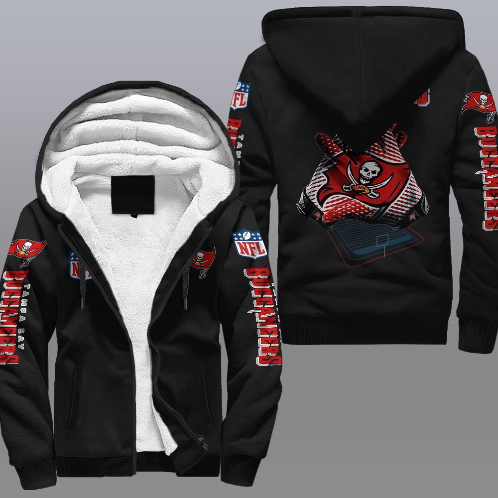 Tampa Bay Buccaneers 01A Fleece Jacket 1 Tampa Bay Buccaneers 01A Fleece Jacket