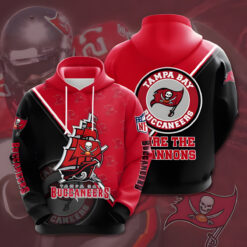 Tampa Bay Buccaneers 1 Hoodie Zip Hoodie 3D