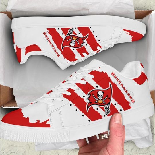 Tampa Bay Buccaneers 3 Stan Smith Shoes 1 Tampa Bay Buccaneers 3 Stan Smith Shoes