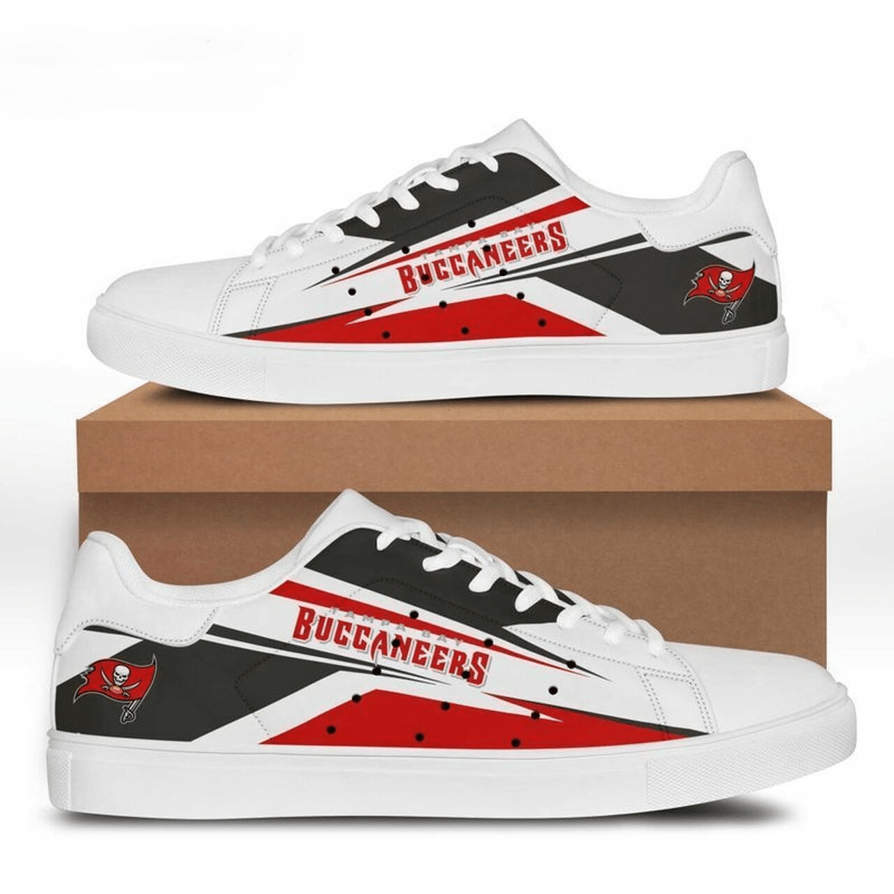 Tampa Bay Buccaneers Stan Smith Shoes 1 Tampa Bay Buccaneers Stan Smith Shoes