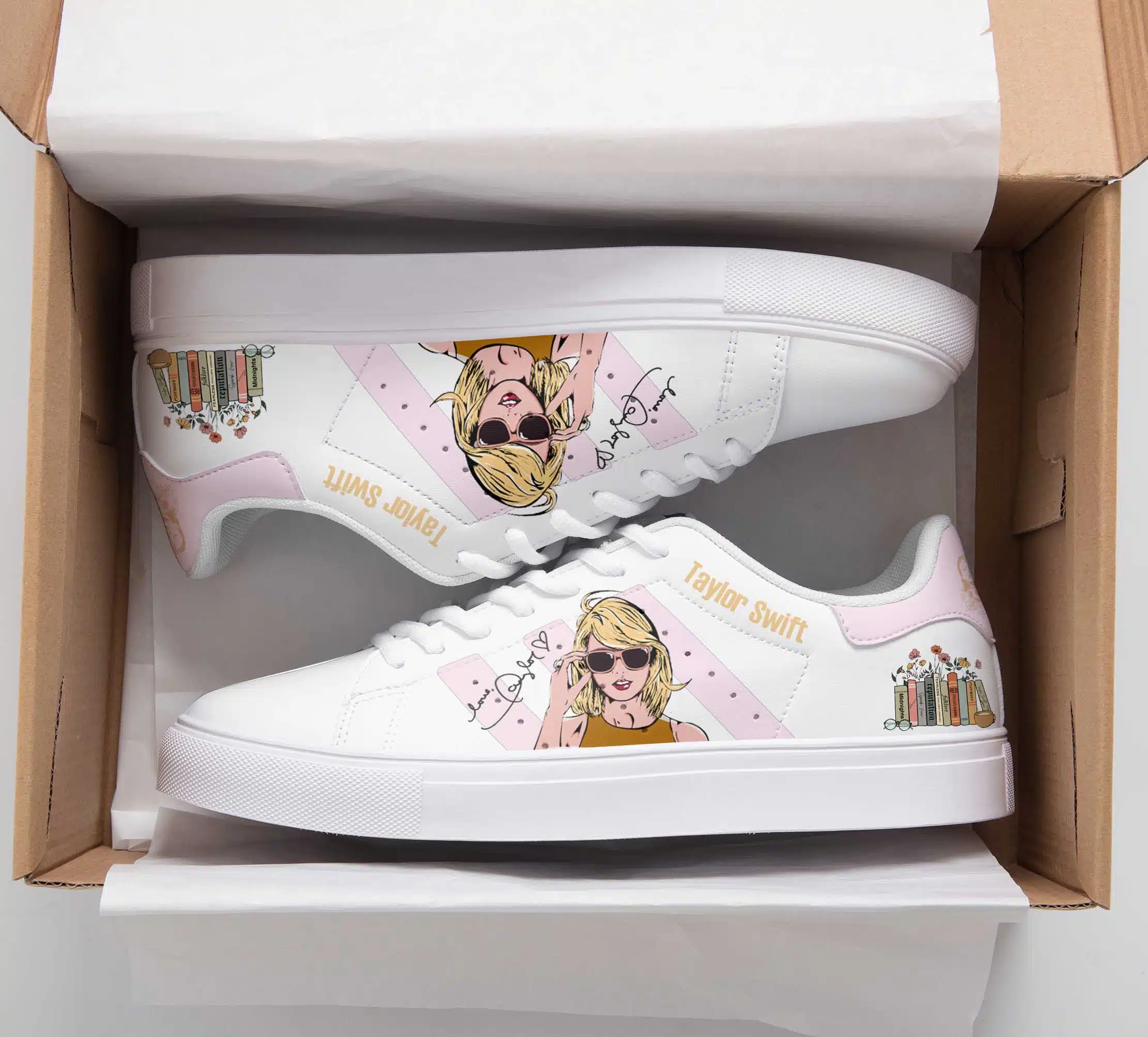 Taylor Swift Lover Stan Smith Shoes 1 Taylor Swift Lover Stan Smith Shoes