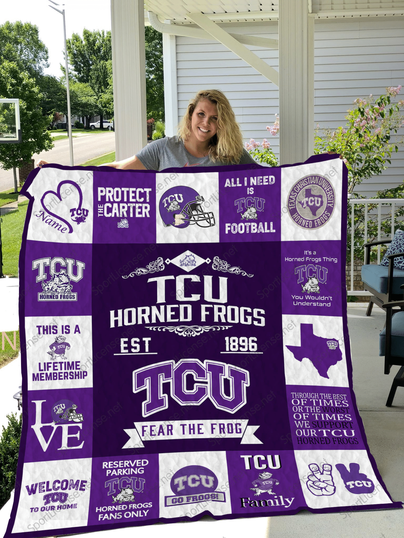 Tcu Horned Frogs Blanket 1 Tcu Horned Frogs Blanket