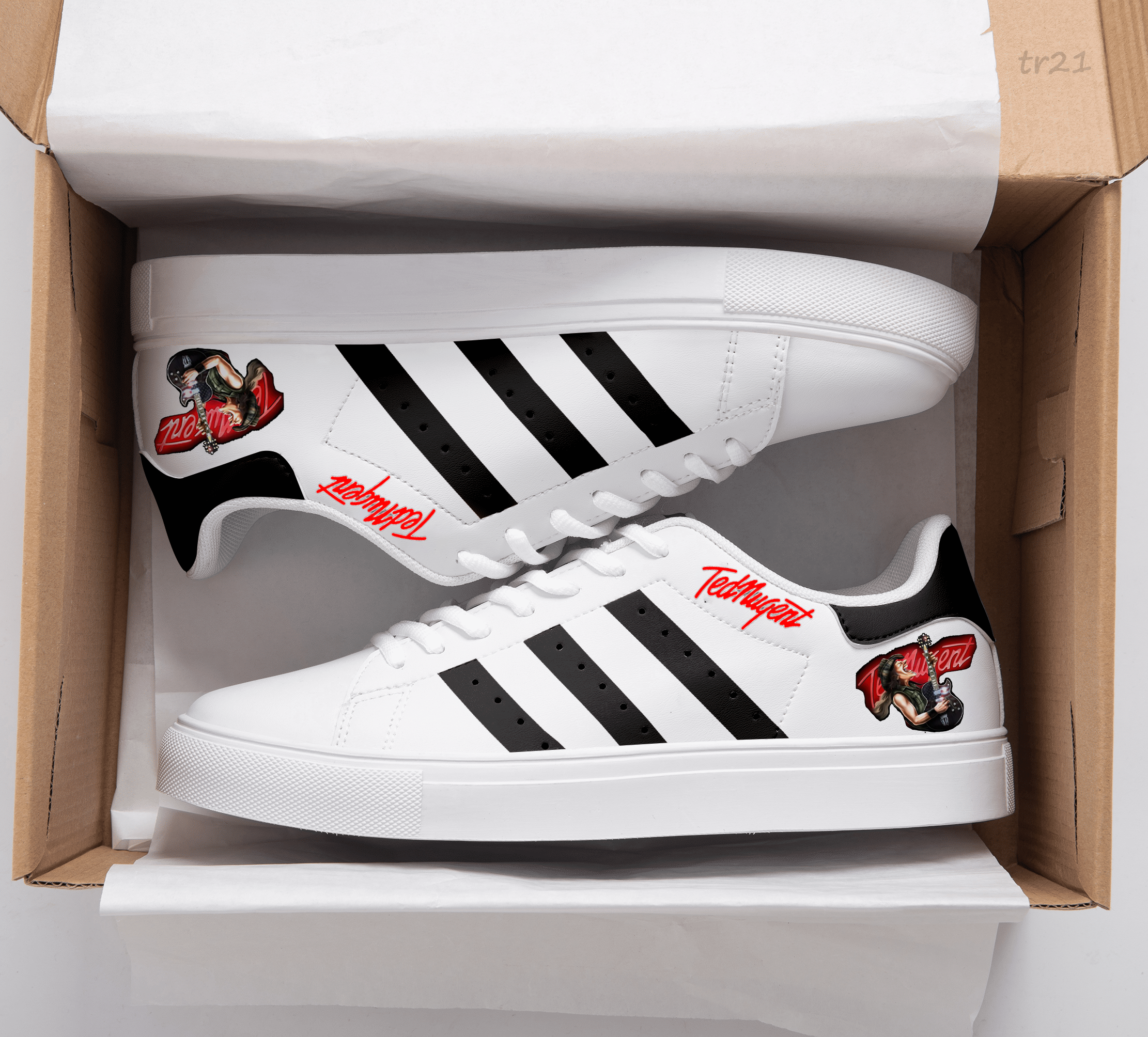 Ted Nugent Stan Smith Shoes 1 Ted Nugent Stan Smith Shoes