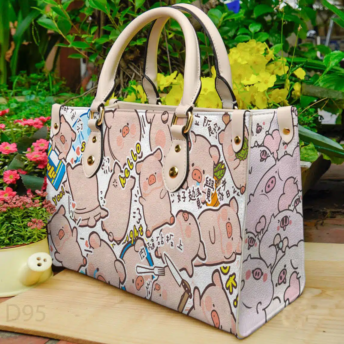 Teddy Lulu Leather Handbag 1 Teddy Lulu Leather Handbag