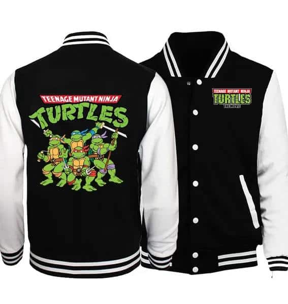 Teenage Mutant Ninja Turtles Baseball Jacket 1 Teenage Mutant Ninja Turtles Baseball Jacket