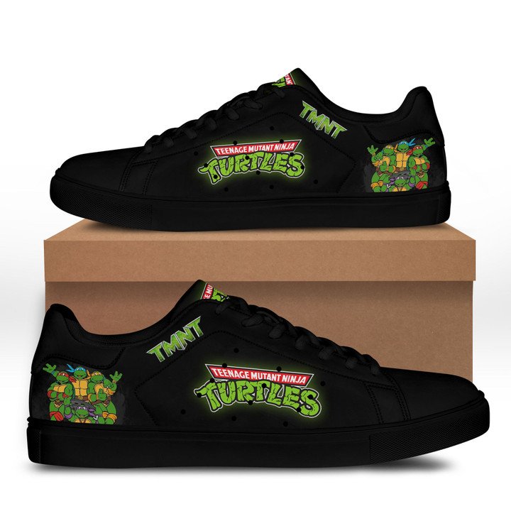 Teenage Mutant Ninja Turtles Black Stan Smith Shoes 1 Teenage Mutant Ninja Turtles Black Stan Smith Shoes