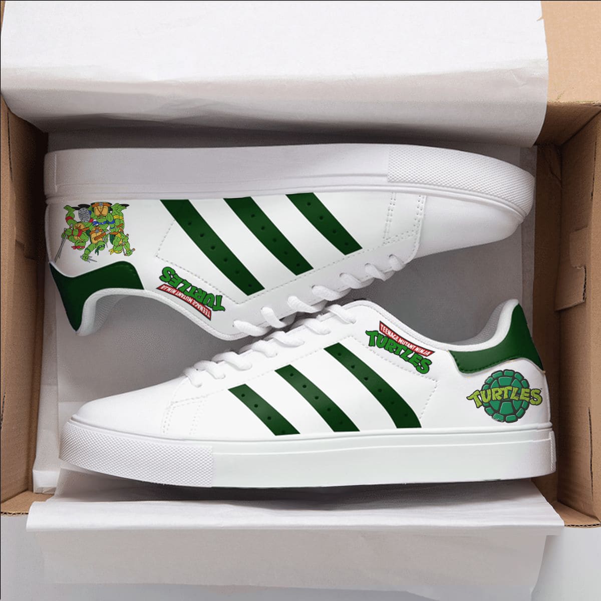 Teenage Mutant Ninja Turtles Stan Smith Shoes 1 Teenage Mutant Ninja Turtles Stan Smith Shoes
